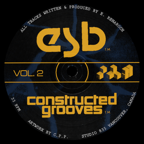 ( CG-02 ) ESB - Constructed Grooves Vol. 2 ( 12" vinyl ) CONSTRUCTED GROOVES